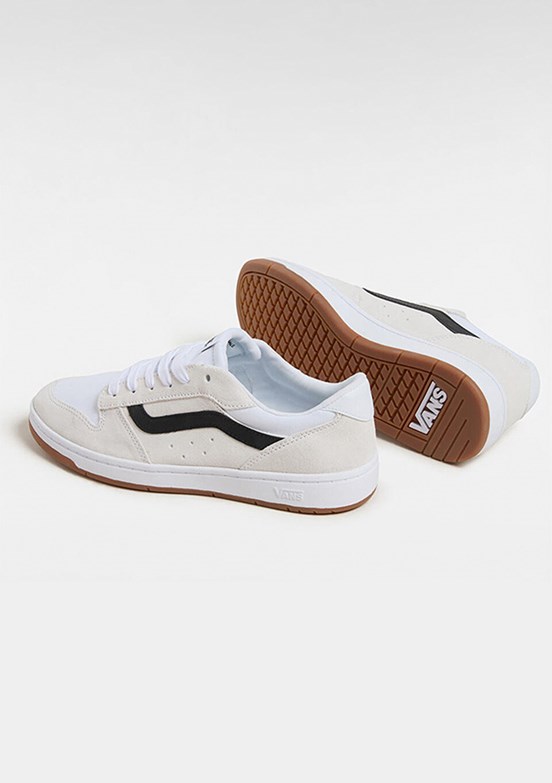 VANS Ryland LS - VN000D49YB21 Erkek Beyaz/Siyah Sneaker Ayakkabı