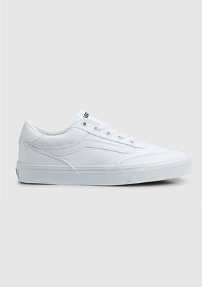 VANS Brooklyn LS - VN000D7UWWW1 Kadın Beyaz Sneaker Ayakkabı