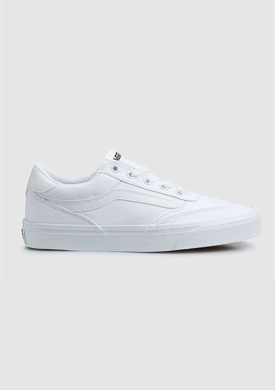 VANS Brooklyn LS - VN000D7UWWW1 Kadın Beyaz Sneaker Ayakkabı