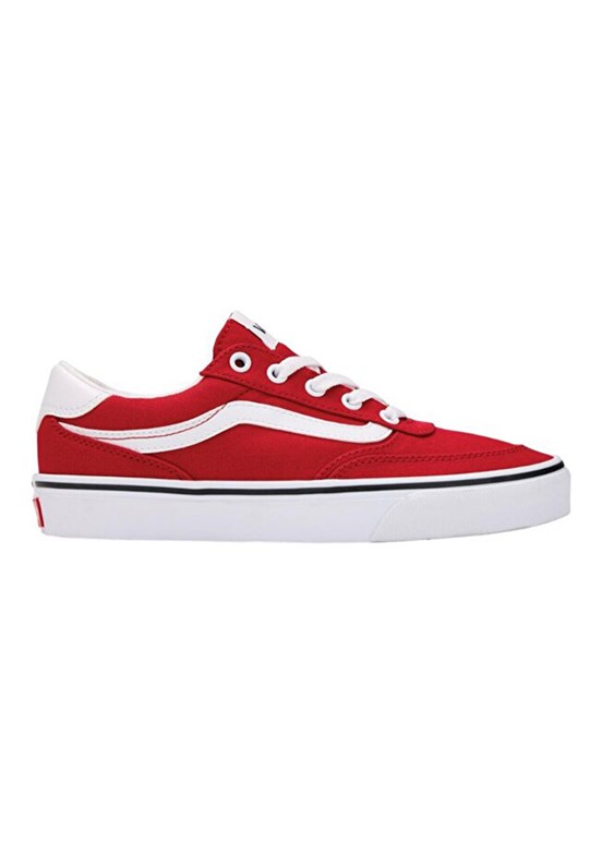 VANS Brooklyn LS - VN000EBSGH31 Kadın Kırmızı Sneaker Ayakkabı
