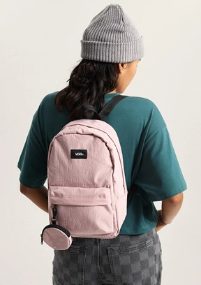 VANS Old Skool Mini - VN000Q9AFPR1 Unisex Pembe Sırt Çantası
