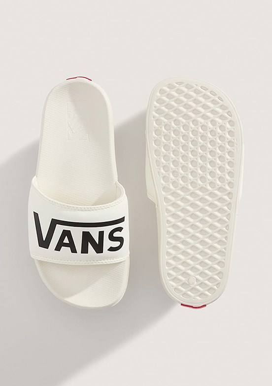 VANS La Costa Slide-On - VN0A5HFEX0Z1 Kadın Bej Günlük Terlik