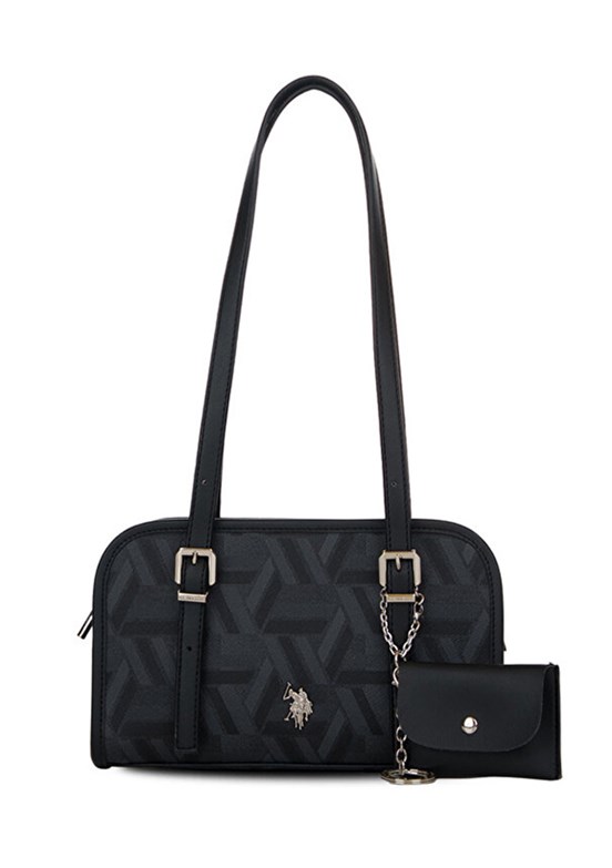 US POLO ASSN - US26102 Kadın Siyah Omuz Çantası