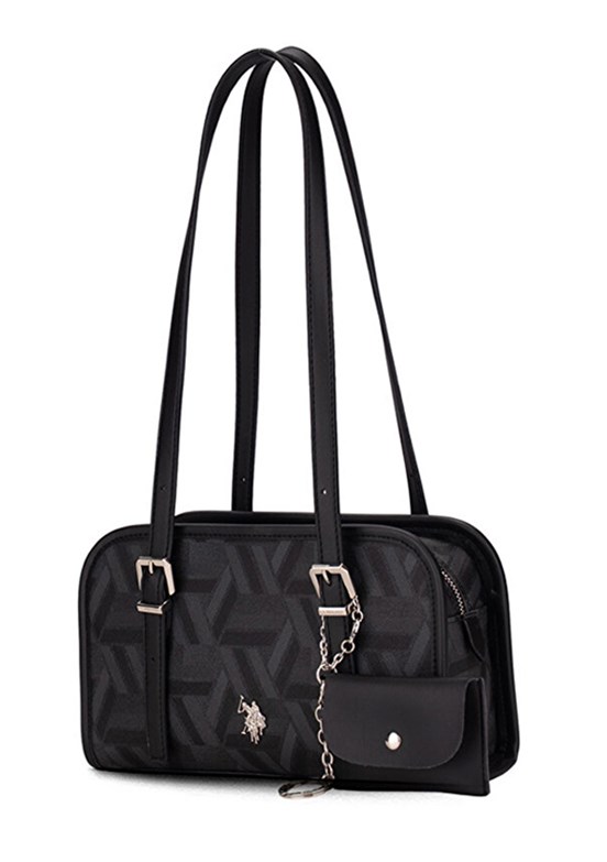 US POLO ASSN - US26102 Kadın Siyah Omuz Çantası