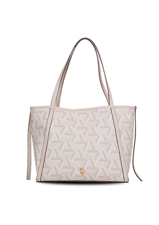 US POLO ASSN - US26112 Kadın Beyaz Omuz Çantası