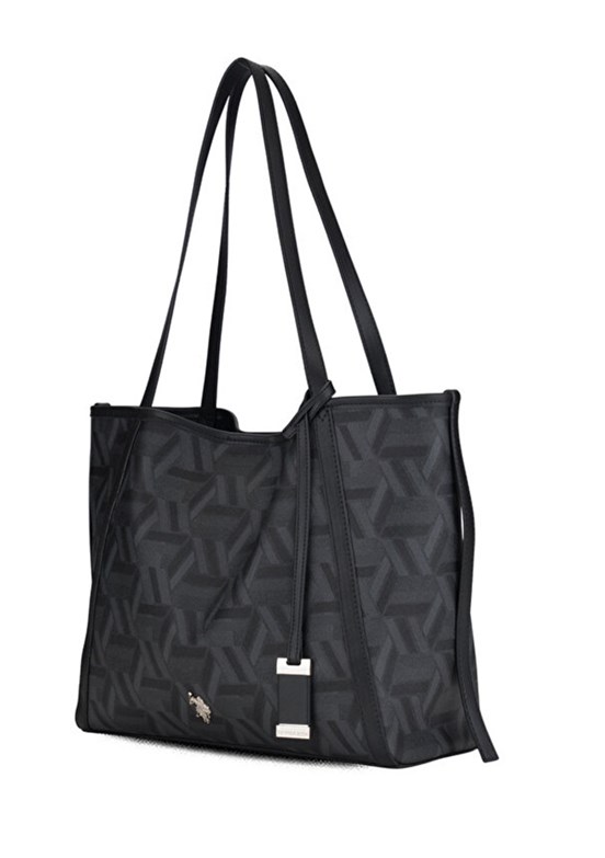 US POLO ASSN - US26112 Kadın Siyah Omuz Çantası