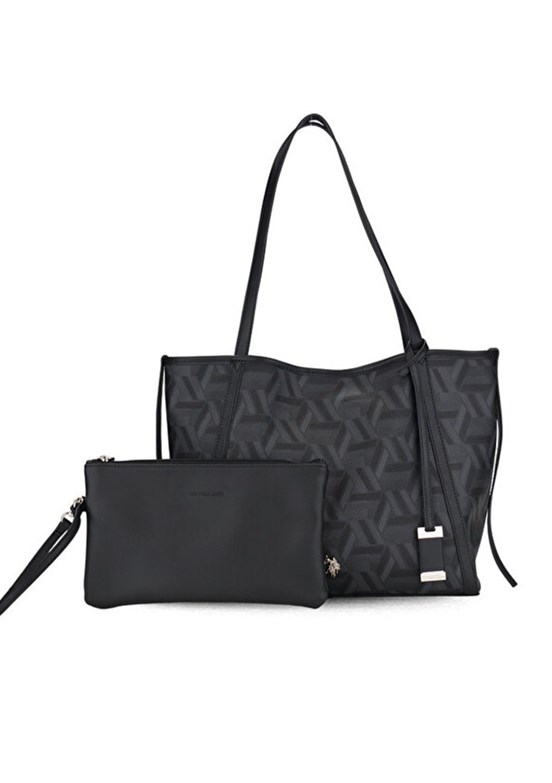 US POLO ASSN - US26112 Kadın Siyah Omuz Çantası