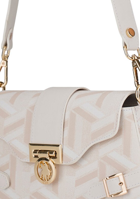 US POLO ASSN - US26118 Kadın Beyaz Omuz Çantası