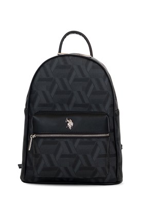 US POLO ASSN - US26122 Kadın Siyah Sırt Çantası