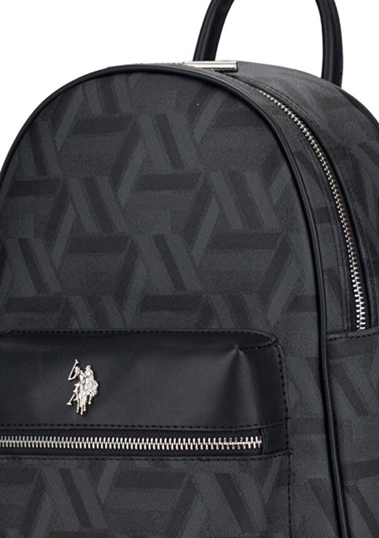 US POLO ASSN - US26122 Kadın Siyah Sırt Çantası
