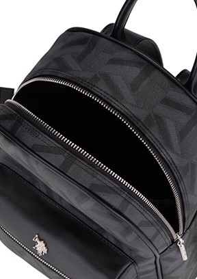 US POLO ASSN - US26122 Kadın Siyah Sırt Çantası