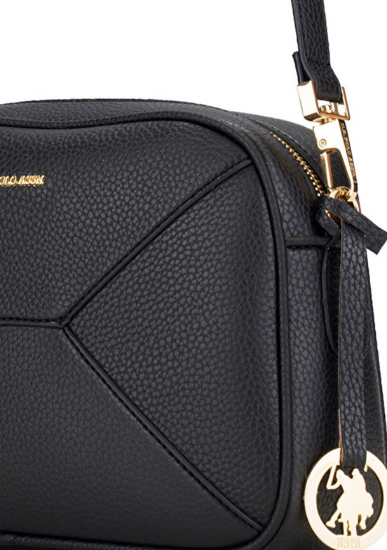US POLO ASSN - US26143 Kadın Siyah Çapraz Çanta
