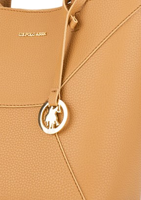 US POLO ASSN - US26144 Kadın Kahverengi Omuz Çantası