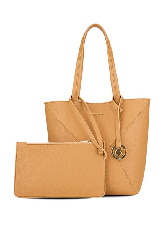 US POLO ASSN - US26144 Kadın Kahverengi Omuz Çantası