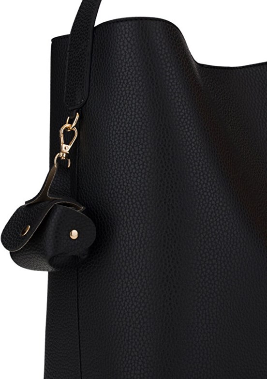 US POLO ASSN - US26150 Kadın Siyah Omuz Çantası