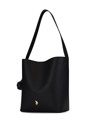 US POLO ASSN - US26150 Kadın Siyah Omuz Çantası