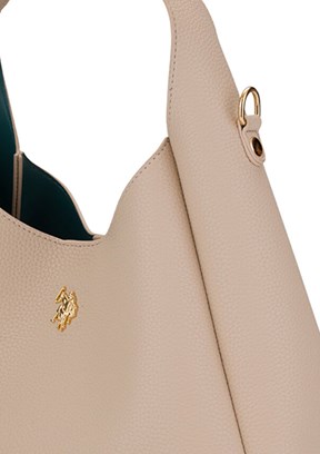 US POLO ASSN Beyaz Kadın Omuz Çantası