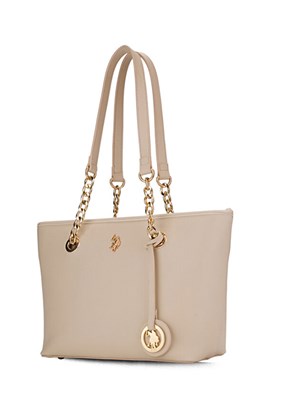 US POLO ASSN Bej Kadın Omuz Çantası