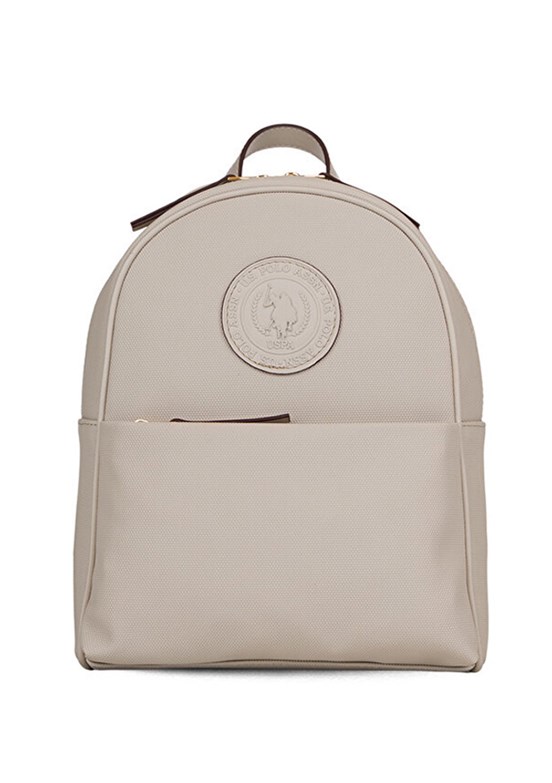 US POLO ASSN Bej Kadın Sırt Çantası
