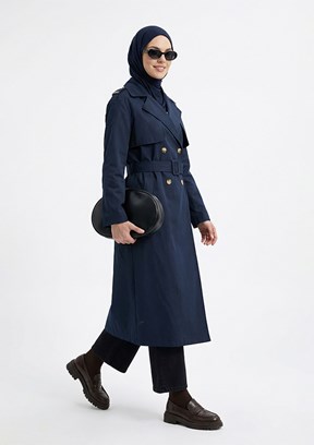ARMİNE - 26YT706 Kadın Lacivert Kap