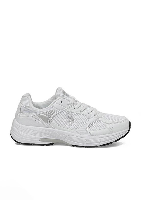 US POLO ASSN Beyaz Kadın Sneaker Ayakkabı