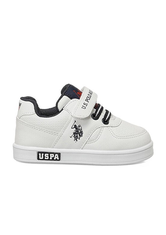 US POLO ASSN Beyaz Erkek Çocuk Casual Ayakkabı