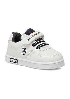 US POLO ASSN Beyaz Erkek Çocuk Casual Ayakkabı