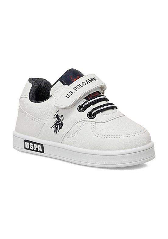 US POLO ASSN Beyaz Erkek Çocuk Casual Ayakkabı