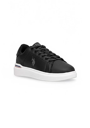 US POLO ASSN Siyah Erkek Sneaker Ayakkabı