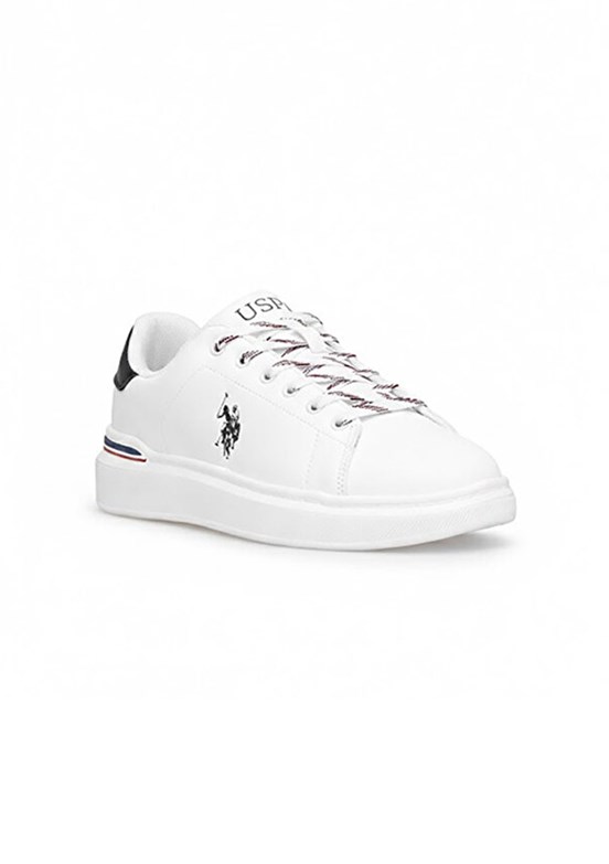 US POLO ASSN Beyaz Erkek Sneaker Ayakkabı