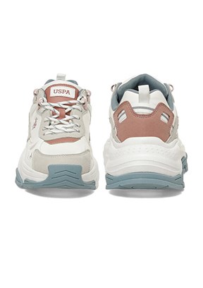 US POLO ASSN Beyaz Kadın Sneaker Ayakkabı