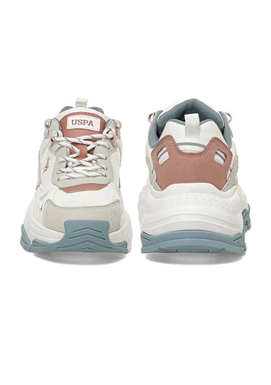 US POLO ASSN Beyaz Kadın Sneaker Ayakkabı