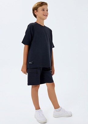 ROLY POLY - RP3765-G Erkek Çocuk Antrasit Pijama Takımı
