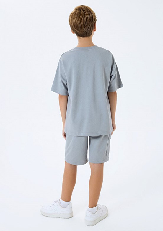 ROLY POLY - RP3765-G Erkek Çocuk Gri Pijama Takımı