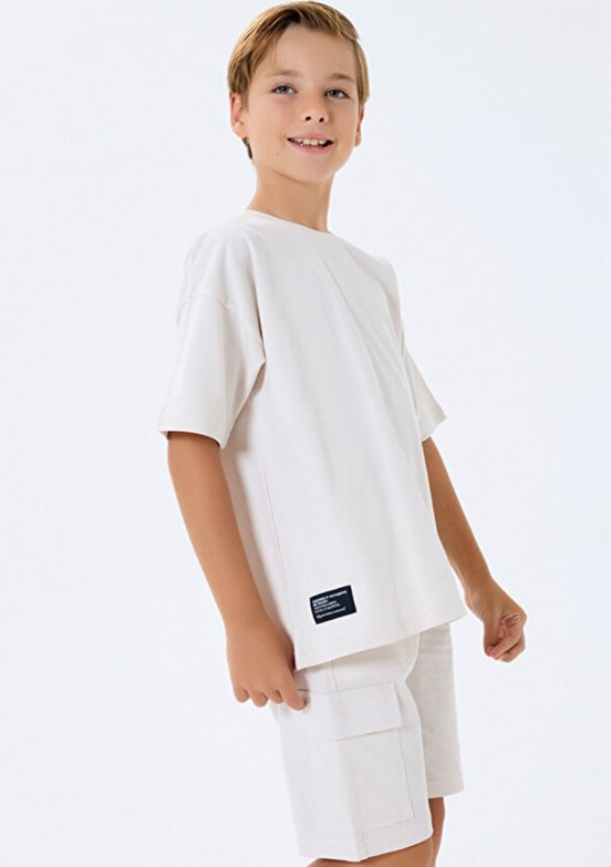 ROLY POLY - RP3765-G Erkek Çocuk Bej Pijama Takımı
