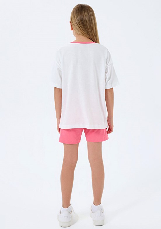 ROLY POLY - RP3799-G Kız Çocuk Beyaz Pijama Takımı