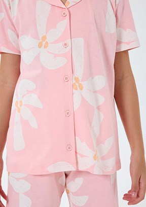 ROLY POLY - RP3780-2 Kız Çocuk Turuncu Pijama Takımı