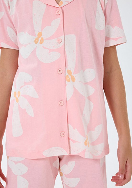ROLY POLY - RP3780-2 Kız Çocuk Turuncu Pijama Takımı