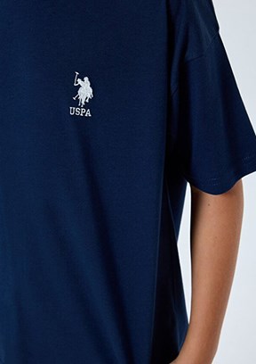 US POLO ASSN Lacivert Erkek Çocuk Pijama Takımı