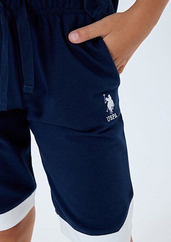 US POLO ASSN Lacivert Erkek Çocuk Pijama Takımı