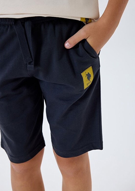 US POLO ASSN Bej Erkek Çocuk Pijama Takımı