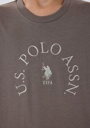 US POLO ASSN Bej Erkek Çocuk Pijama Takımı
