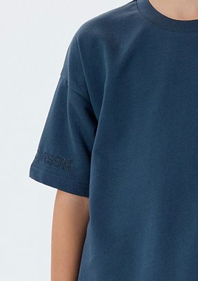 US POLO ASSN Gri Erkek Çocuk Pijama Takımı