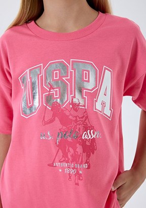 US POLO ASSN Pembe Kız Çocuk Eşofman Takımı
