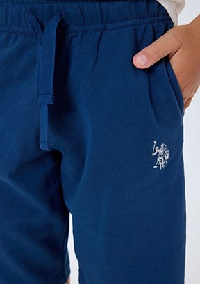 US POLO ASSN Beyaz Erkek Çocuk Pijama Takımı