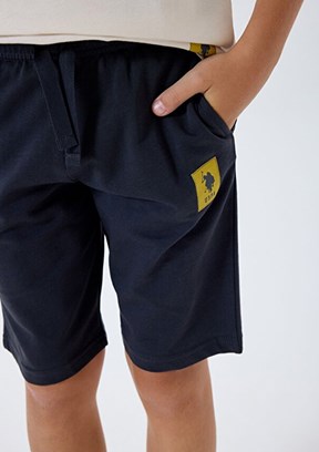 US POLO ASSN Bej Erkek Çocuk Pijama Takımı