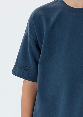 US POLO ASSN Gri Erkek Çocuk Pijama Takımı