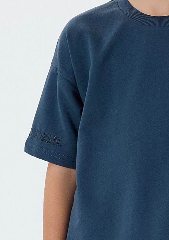 US POLO ASSN Gri Erkek Çocuk Pijama Takımı