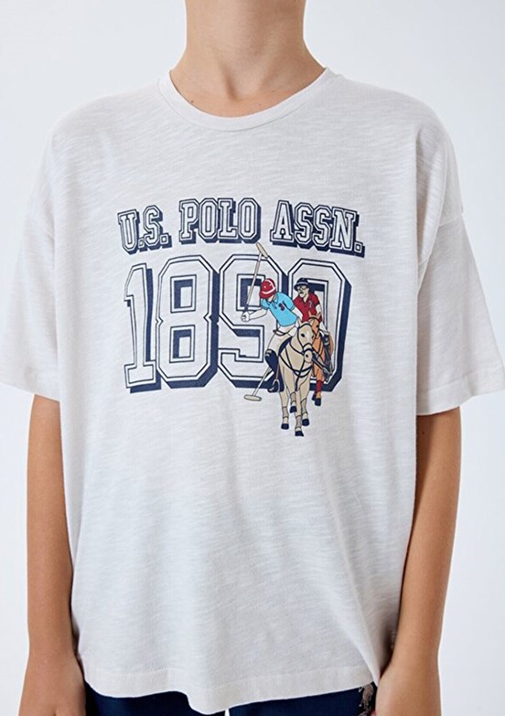US POLO ASSN Bej Erkek Çocuk Pijama Takımı
