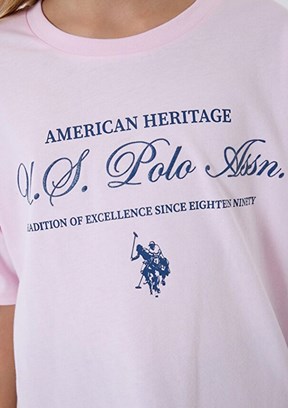 US POLO ASSN Pembe Kız Çocuk Eşofman Takımı